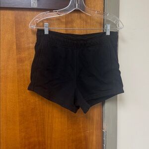 Women's Black Athletic Shorts